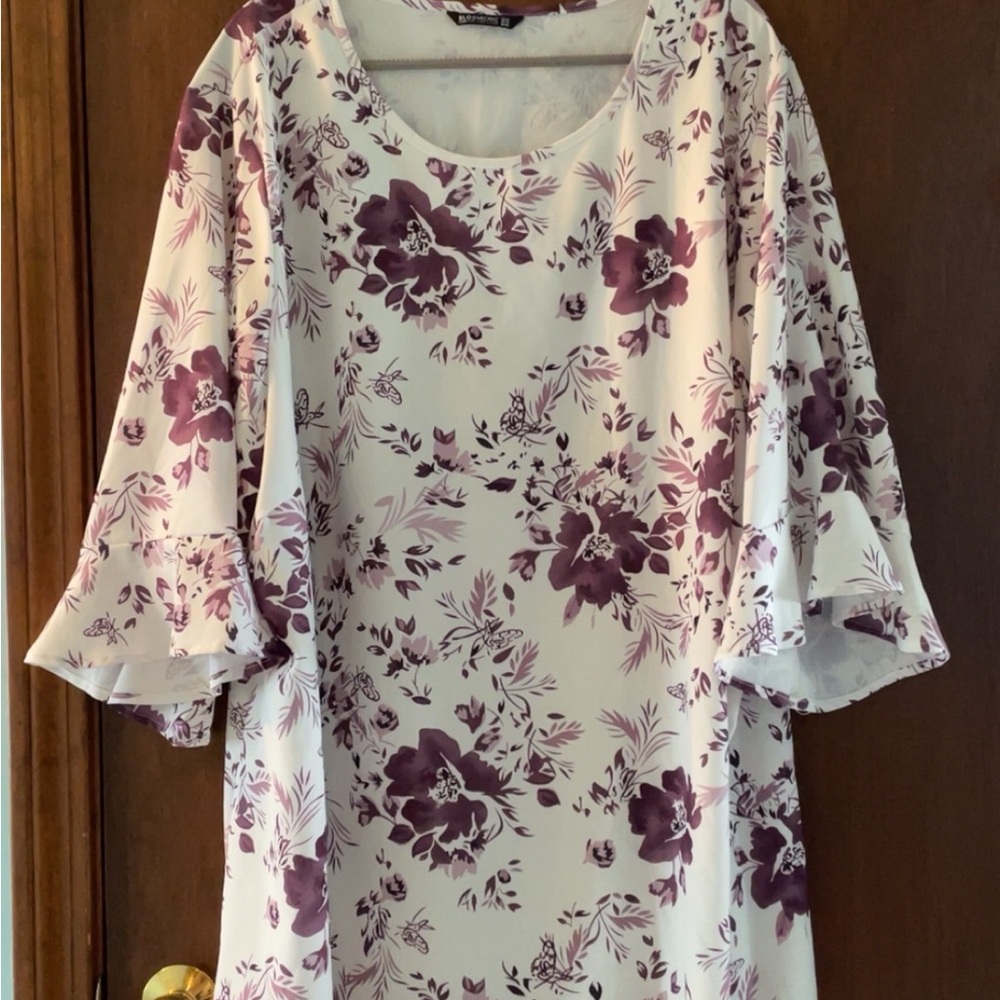 BloomChic Purple Floral Blouse